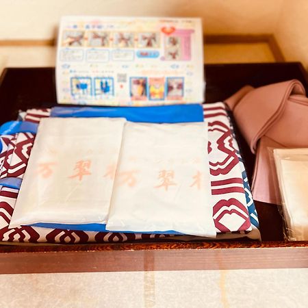 Mansuirou Hotel Misasa Bagian luar foto